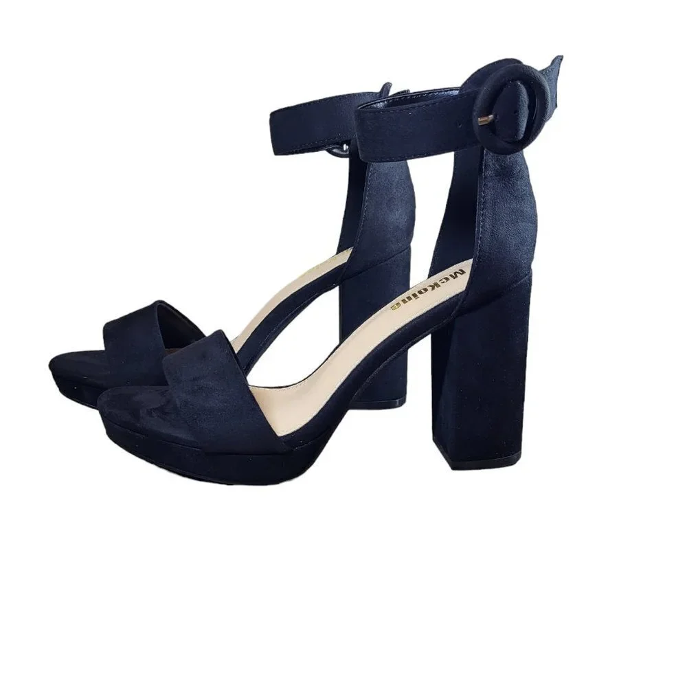 Women's High Heel Sandals Black
